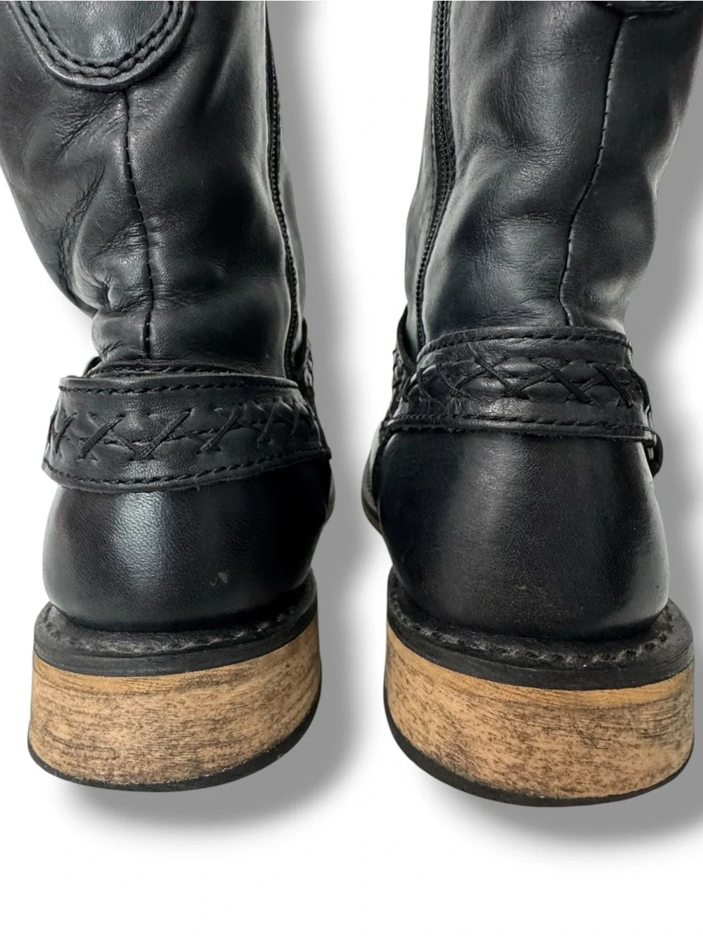 Harley-Davidson Constrictor Motorcycle Boots Men’s 8.5 Black Leather D95276